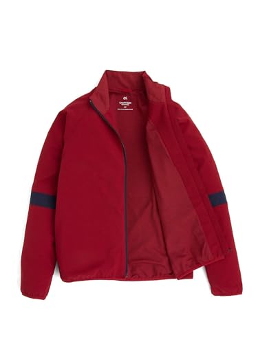 Abrigo mujer rojo oscuro Calvin Klein L para el invierno urbano