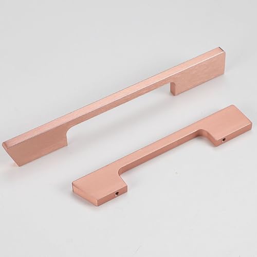 Poignées d'armoire de cuisine rose or 1000mm pour remplacer vos boutons