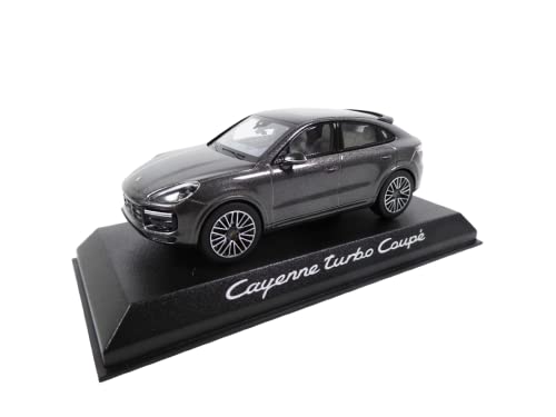 OPO 10 - Voiture 1:43 Porsche Cayenne Turbo Coupé 2019 Gris - Norev 3160K