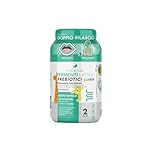 Fermenti Lattici Prebiotici JUNIOR, 60 Gommose Supergelée Vaniglia - Per Bambini con Inulina 250 mg + 6 Mld Fermenti Tindalizzati - Vitamina C, B2, B12 e Zinco - Per Intestino e Sistema Immunitario