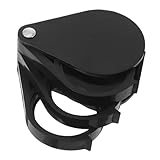 FUNOMOCYA Tragbare Faltbare Lupe mit Dreifach Acrylgläsern Vergrößerung Leichtes...