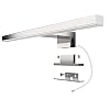 Aogled-Led-Espejo-Luz-Bano-5W-400LM-30cm-230V-4000KLampara-de-3-en-1-IP44-Clase-IIDiseno-DelgadoSin-ParpadeoEspejo-No-Regulable-FrenteGabineteIluminacion-de-Pared-Neutro-Blanco
