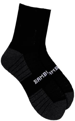 Image of Bamboo Socks For Men, Odour Free, Ventilated, Anti-Bacterial, Soft & Cushioned, Pack of 3 Pairs