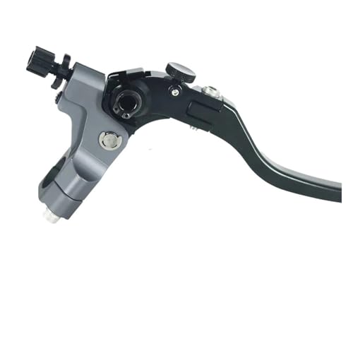 Levier de frein moto en alliage d'aluminium gris haute résistance pour guidon 22mm