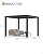GarveeLife Louvered Pergola 10 ft x10', Outdoor Pergola with Adjustable Louvered Roof, Reinforced Aluminum Frame, Integrated Drainage System, Hardtop Gazebo for Patio, Deck, Gray