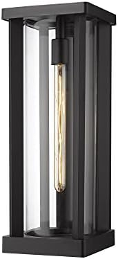 Z-Lite 1 Light Outdoor Wall Sconce 586B-BK