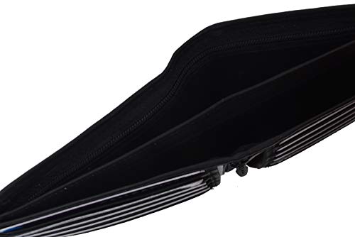 Marshal Leather Bifold Hipster Wallet #1502 BK4