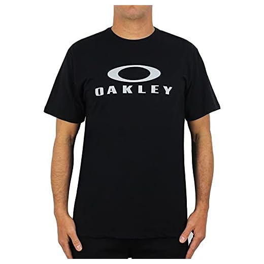 Camiseta Oakley Masculina O-Bark SS Tee, Preto, P