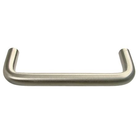 GRAINGER APPROVED Pull Handle, 304 Stainless Steel, 3 in. H