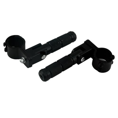 Repose pieds antidérapants en alu pliables 32mm pour une sécurité totale - 5