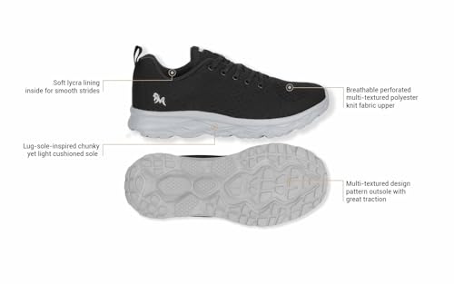 Image of Neeman's The Saunterers Sneakers for Men | Breathable Knited Upper, Comfortable & Flexible EVA Sole
