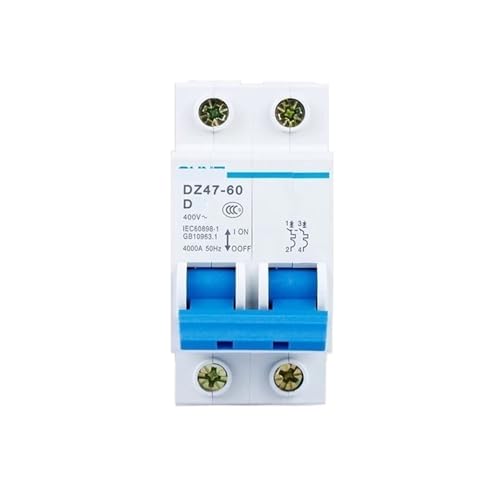 Interrupteur à air type D 2P disjoncteur D10A D60A 25V