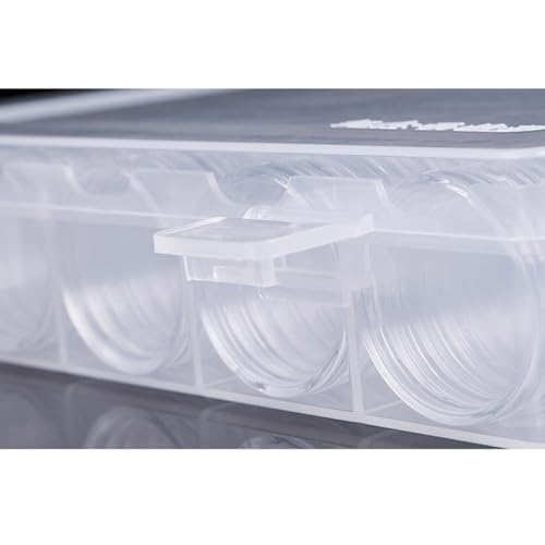 Kit de cajas transparentes para monedas 2 sets SHOWERORO miniatura 6