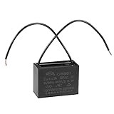 uxcell Ceiling Fan Capacitor CBB61 5uF 350V AC 2 Wires Metallized Polypropylene Film Capacitor...