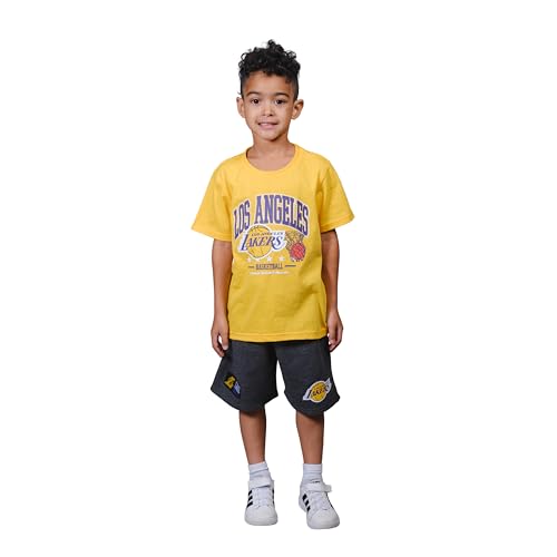 Image of Ultra Game Boys NBA Official Super Soft T-Shirt & Basketball Shorts Set