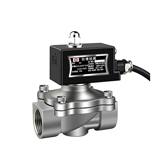 Électrovanne normalement fermée DN10 inox 304 pour sécuriser les circuits de gaz - 2