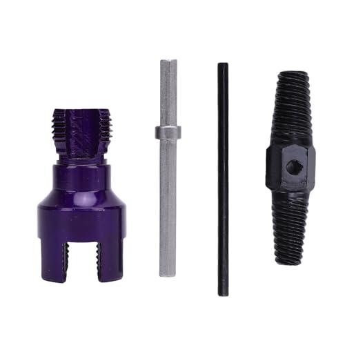 Herramienta Cortadora de Roscas para Tubo de 1 / 2in, Extractor de Tornillos de 1 / 2in y 3 / 4in, Acero Aleado 40Cr - Diseño Integrado, Corte Preciso y Uso Fácil