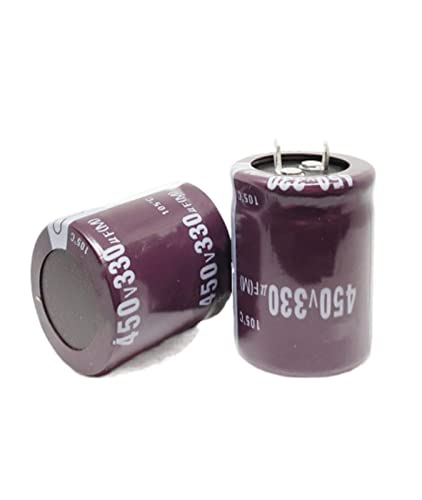Condensateur 450V 330uF haute tension pour stabiliser le courant de vos appareils