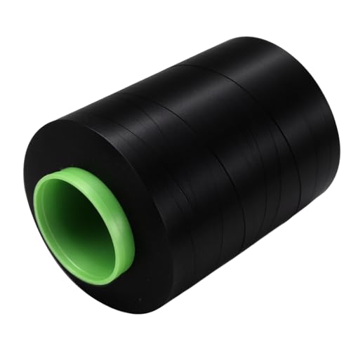 8 Pack 64000 Yards Black Serger Sewing Thread Cones, 40S Polyester Overlock Cone Thread, High Tenacity Durable for Sewing, Quilting, Serger, Embroidery Machines miniatura 4