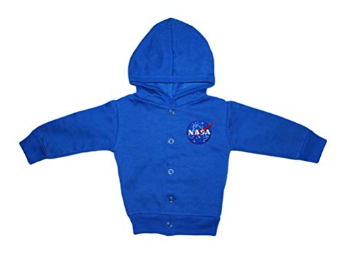 NASA Meatball Baby and Toddler Snap Hooded Jacket