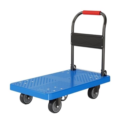 Carretilla plegable multiusos con ruedas de caucho 5 pulg miniatura 1