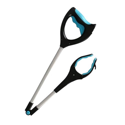 Agarradores para Personas Mayores - Bastón Plegable con Luz para Recoger Objetos - Alargador para Adultos Mayores Mujeres Embarazadas Ropa Basura Hogar Jardín