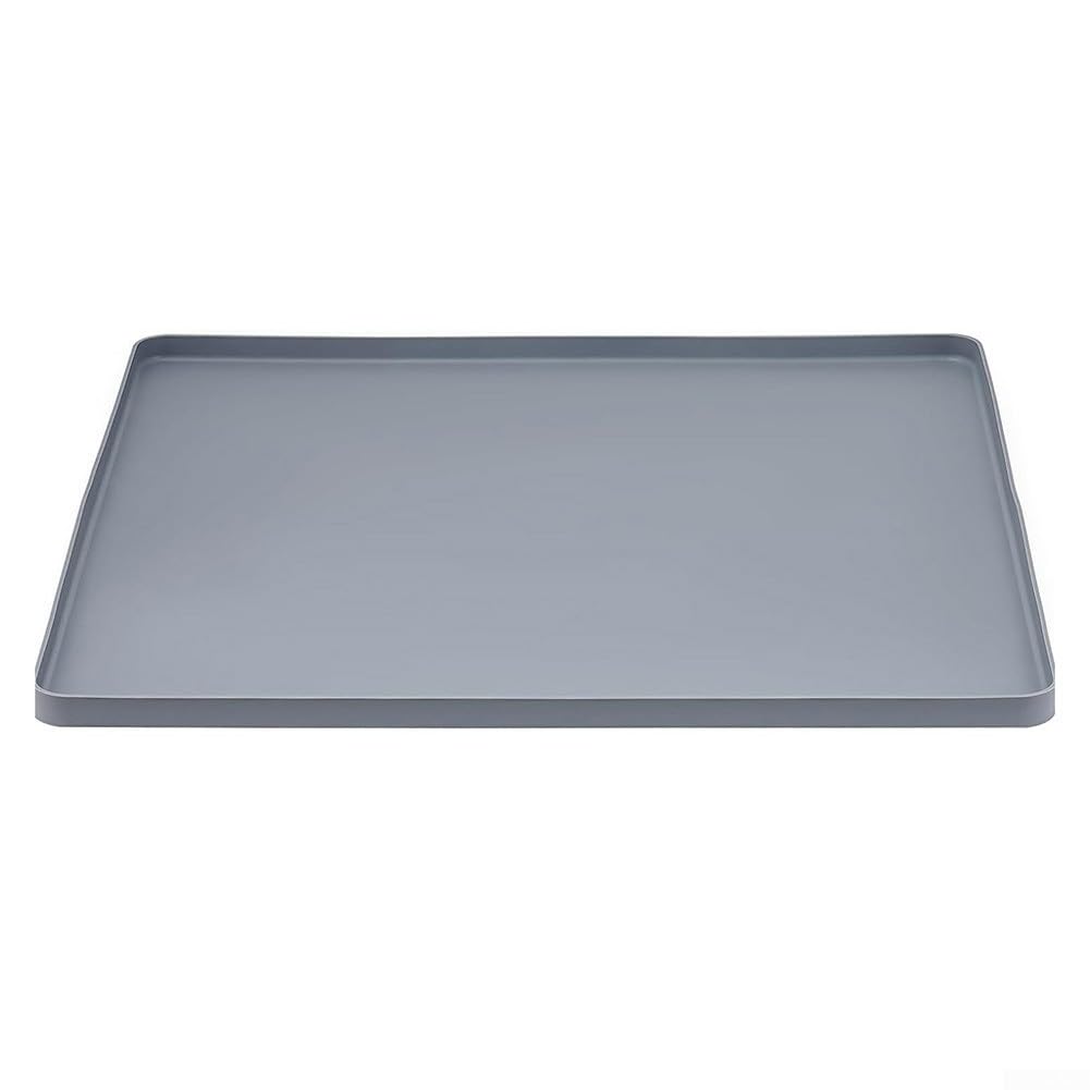 Tappetino anti-vibrazione, tappetino protettivo in silicone per lavatrici asciugatrici antiurto 60601,7 cm tappetino per elettrodomestici (grigio)