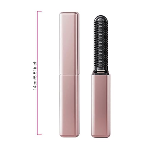 Mini plancha para cabello inalámbrica recargable USB miniatura 2