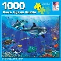 Great American Puzzle Factory Undersea Splendor 1000 Piece Puzzle