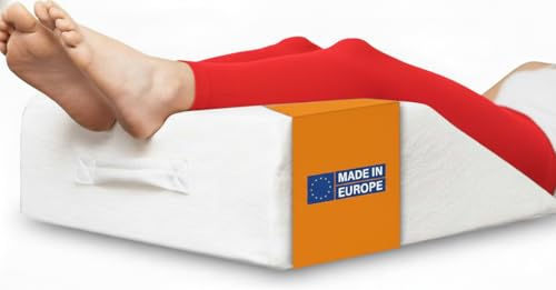 Dreamzie Ergonomisches Venenkissen Beinhochlagerungskissen Made in EU und Oeko TEX - Beinkissen...