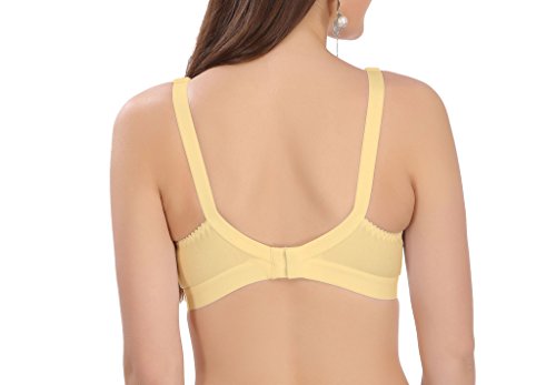 Image of Eve's Beauty Womens Full Coverage Bra | Adjustable Broad Straps | Full Cups Bra | Non Padded | Non Wired Bra