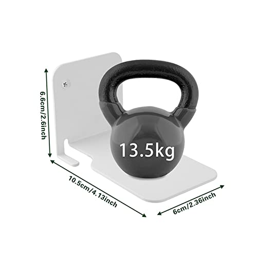 JISADER Estante flutuante de aço inoxidável, 3 peças, suporte de estante invisível, organizador de l