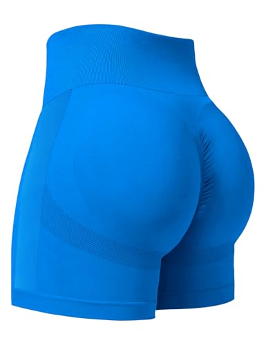 Short de yoga contrôle du ventre avec taille haute élastique et gainante