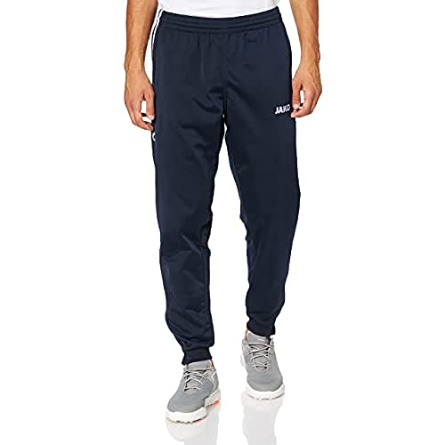 Jako Pantalones Competition 2.0 de poliéster para Hombre, Color Azul Marino, Talla M