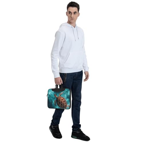Maletín para portátil impermeable 15.6 pulg con asa y correa miniatura 7