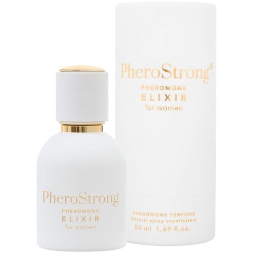 PheroStrong Elixir de Feromonas para Mujer, Perfume Premium con Feromonas, 50 ml, especial dia de San Valentin