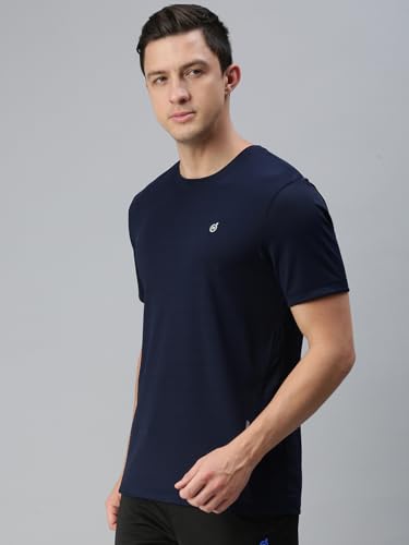 Image of Macroman M-Series Active Tee for Men in Ultra-Light Polyester Mesh, Sweat-Wicking & UV-Protected Full Sleeve T-Shirt for Performance & Style