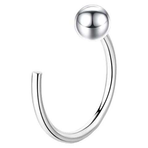 Ditz - Piercing falso de plata con perlas Cover