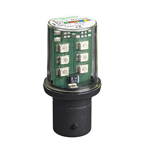 Bombilla LED naranja BA15d de 120V para sustitución de lámparas industriales 2