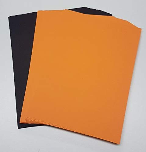 30 Sheets Orange Cardstock 8.5'' X 11'', 250gsm/90lb Heavyweight Cover Cardstock Paper, Thick And Smooth A4 Card Stock Perfect For Invitations, Menus