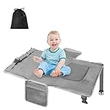 Tragbares Kleinkind Flugzeugbett, Reise Organizer, faltbares Design, verstellbare Passform und Aufbewahrungstaschen für Flugkomfort, Komfort, tragbares Kinder Reisebett