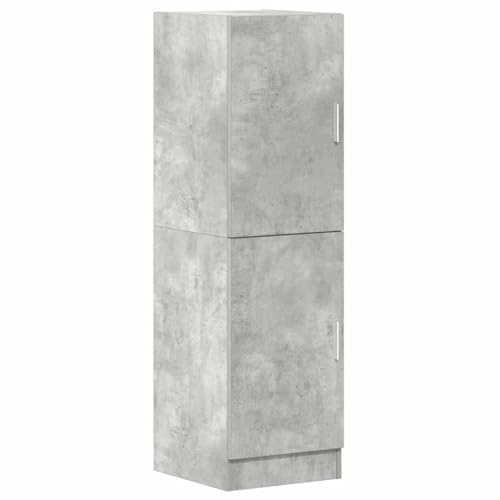 Meuble pour vaisselle gris béton 3 pièces modulable