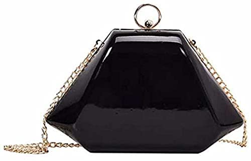 Image of TOOBA Handicraft Women's Box Clutch Bag Purse | Designer Solid Color Bag, Bridal Purse & Party Handbag Design & Jeweled Clasp - Wedding & Special Occasion Clutch