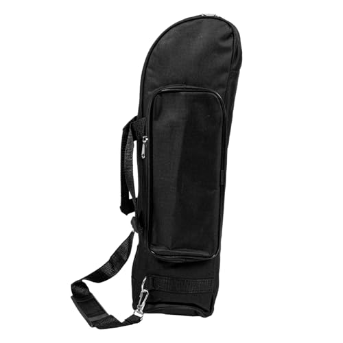 HEATSHAKING 小号加厚抗震ポータブルトランペットケース 軽量携帯用楽器収納バッグ 多機能管楽器保護袋 男女兼用