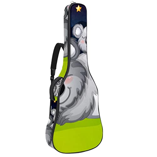 Housse imperméable pour guitare acoustique avec double bandoulière et poche Motif pirate Rose, Multicolore 10., 42.9×16… - Les Beatles, Paul McCartney, John Lennon, RIngo Starr, George Harrison Housse imperméable pour guitare acoustique avec double bandoulière et poche Motif pirate Rose, Multicolore 10., 42.9x16…