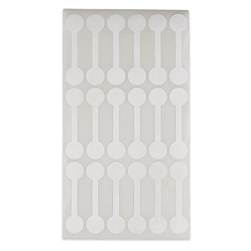 Jewelry Repair, Price and Identification Tags White Long Barbell 500pcs Tyvek Self Adhesive for Rings, Bracelets, Necklaces, Pendants Display and Pricing – Image 7