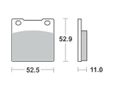 honda cb 250 nockenwelle  Lucas Bremsbeläge TRW MCB55 Für HONDA CB 250 N, ND CB250 N 79–82 (vorne)