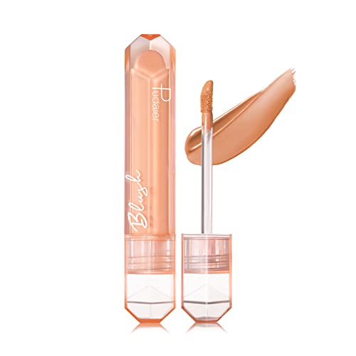 Liquid Blush, Soft Cream Face Blush, Natural Fluff Mist Matte Finish, Moist Texture, Long Lasting, Moisturizing, Lightweight, Buildable And Blendable, 03# Shalldow Orange, 0.22 Fl Oz #TOP1