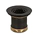 Westbrass D218-12 Junior Bar and Laundry Sink Drain Assembly with Removable Strainer Basket, Oil Rubbed Bronze