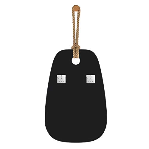 Grander Images Mirror With Hanging Rope,Nautical Rope Mirror Beveled Scalloped Frameless Mirror Sliver Mirror Irregular Mirrors For Wall Bedroom(24X36Inch) #TOP6